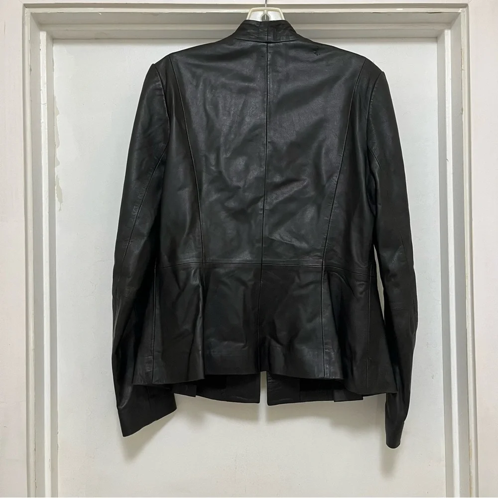 Emerson Rose Genuine Leather Blazer Jacket Size M